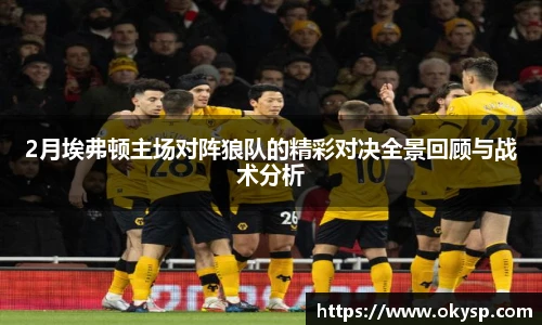 bwin2月埃弗顿主场对阵狼队的精彩对决全景回顾与战术分析